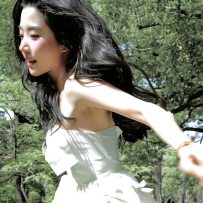 男人女人向前走